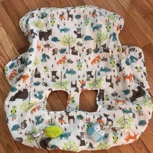Shopping Cart Cover, Woodland Friends